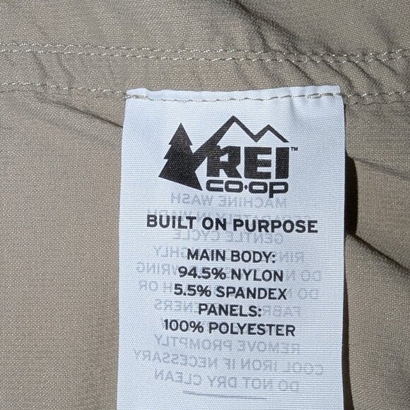 REI | Co-Op Sahara Long-Sleeve Solid Shirt Outdoors in Tan Beige | Size XL - Picture 8 of 11